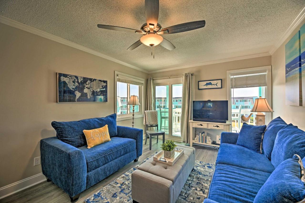 Walk To Beach Ocean-View Atlantic Beach Condo! Eksteriør bilde
