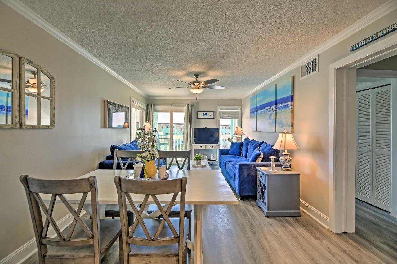Walk To Beach Ocean-View Atlantic Beach Condo! Eksteriør bilde