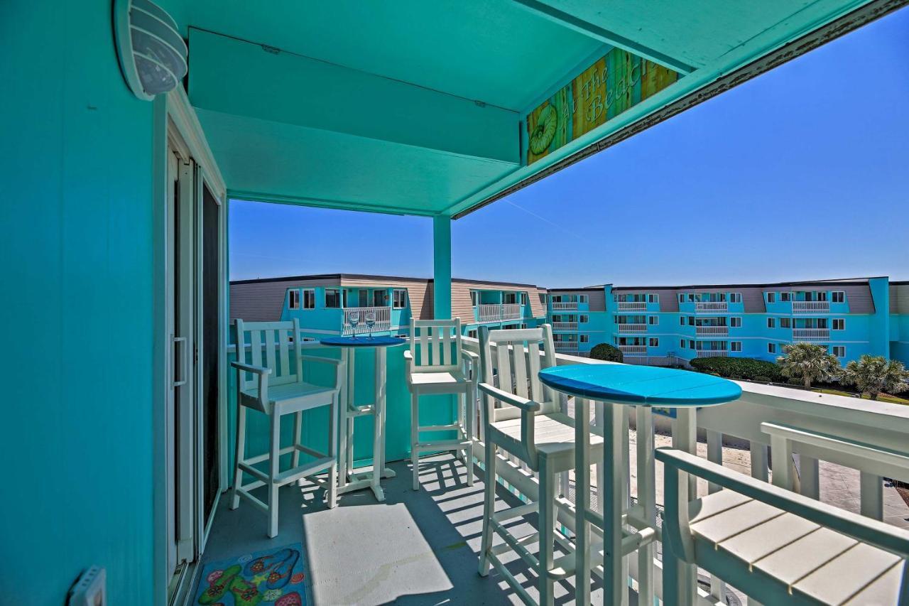 Walk To Beach Ocean-View Atlantic Beach Condo! Eksteriør bilde