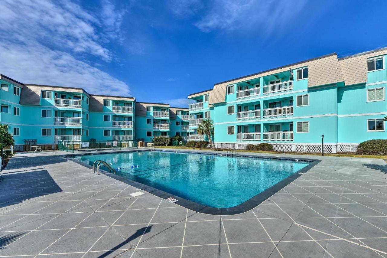 Walk To Beach Ocean-View Atlantic Beach Condo! Eksteriør bilde